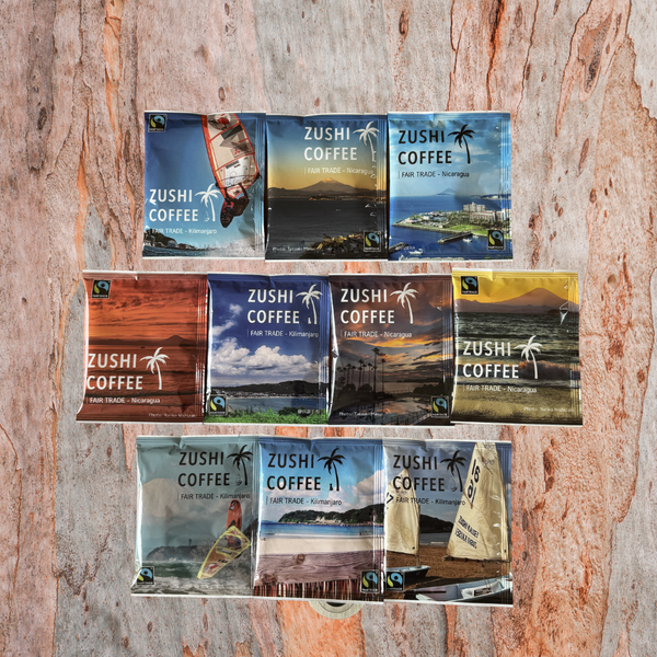 ZUSHI FAIR TRADE COFFEE- ドリップパック 10個セット
