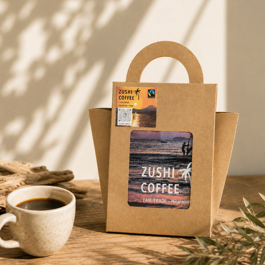 ZUSHI FAIR TRADE COFFEE - ニカラグア産ドリップコーヒー 5個セット