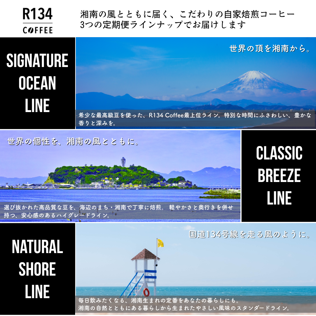 R134 Coffee サブスクリプション - Classic Breeze Line（High)