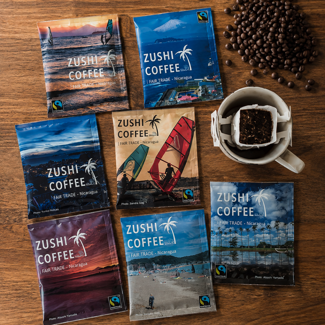ZUSHI FAIR TRADE COFFEE- ドリップパック 14個セット