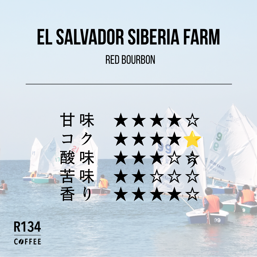 エルサルバトル シベリア農園 レッドブルボン 100g